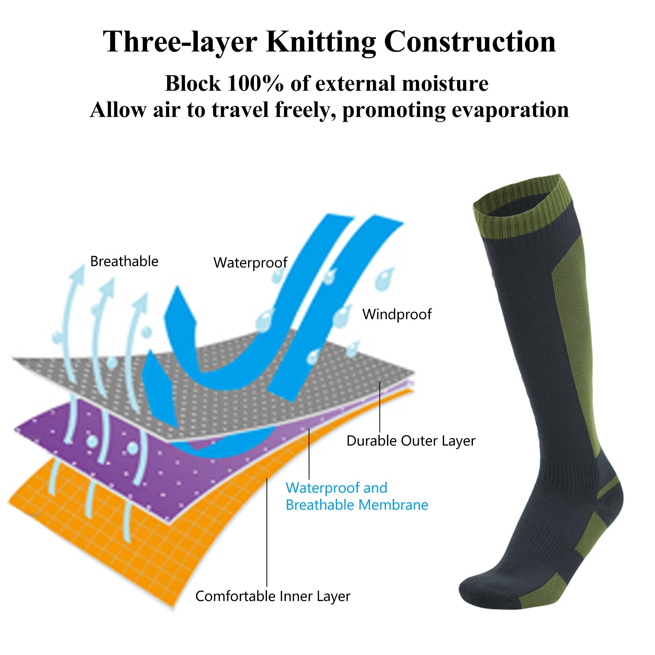 Unisex Hiking Wading Trail Running Socks