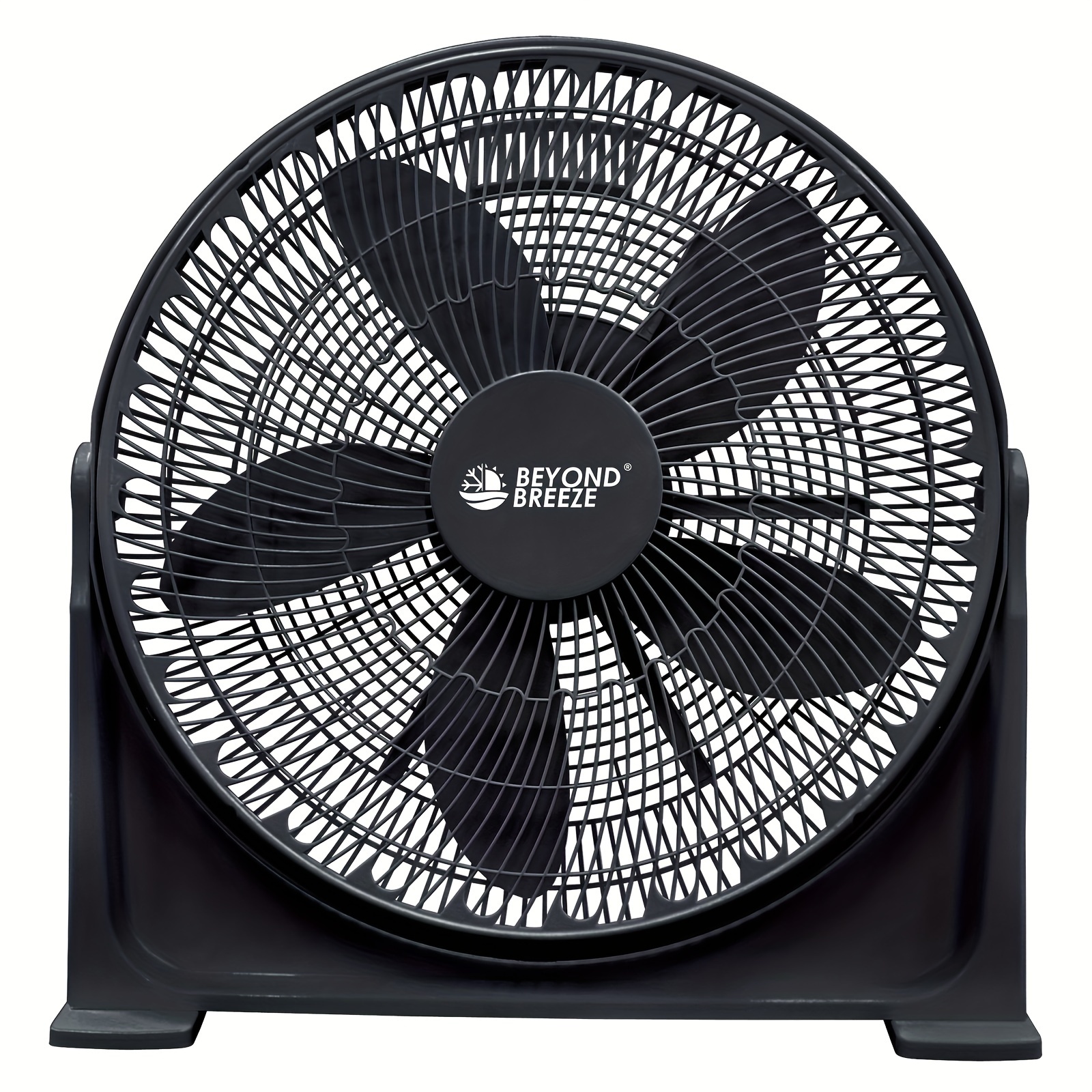 

20 Inch Floor Fan With 180 Degree Adjustable Tilt, Air Circulator Fan With 3 Speed, Large Fan Turbo Fan Ideal For Home, Bedroom, & Office