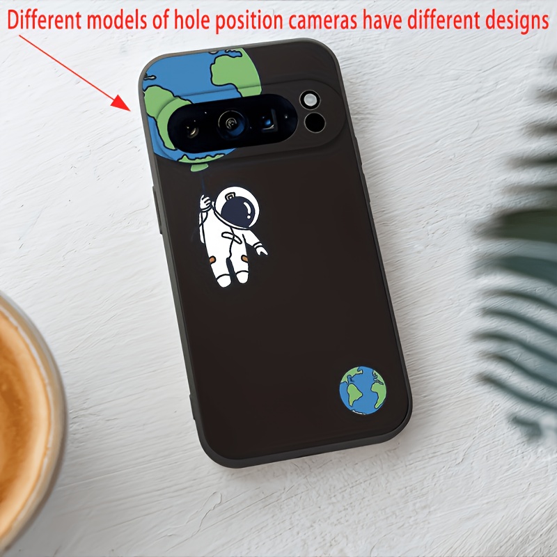 TEMU Coque de téléphone - Housse noire souple de protection pour Google Pixel modèles 10, 9, 9PRO, XL, 8Pro, 8, 8A, 7Pro, 7A, 7, 6, 6Pro et 6A