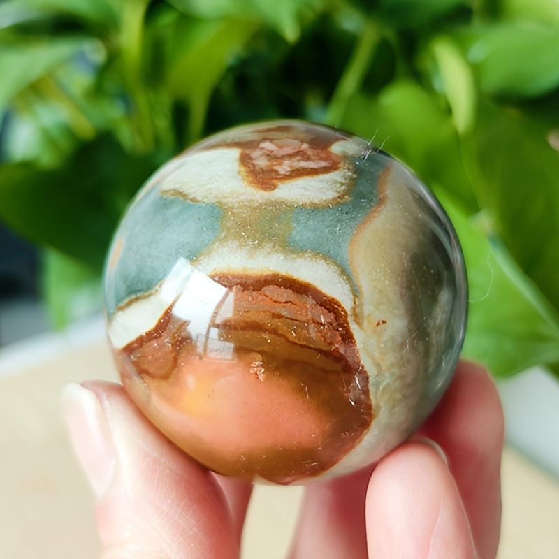 TEMU 1pc Natural , Natural Ball, Home Decoration, Assorted Varieties