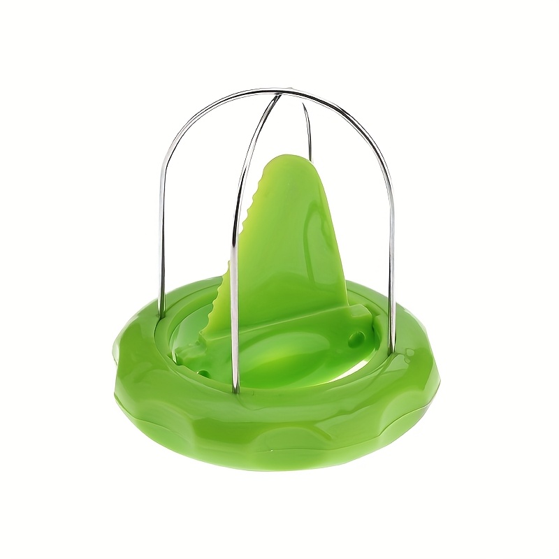 TEMU Kiwi Cutter & Fruit Slicer - Durable Plastic With Blades, For Effortless Peeling, Slicing & Removal - Kitchen Gadget For , Avocados,