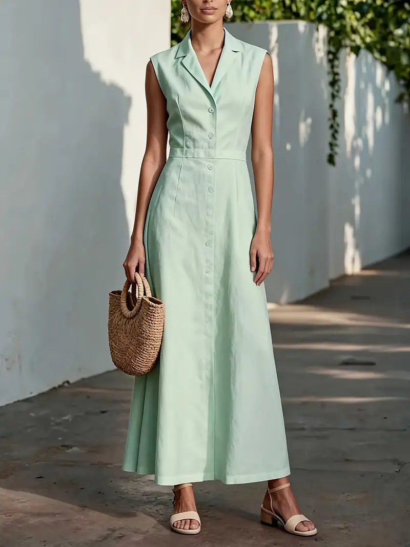qd1128018 light mint green sleeveless collar dress v - Temu Cyprus qd1128018 light mint green sleeveless collar dress v - Temu Cyprus