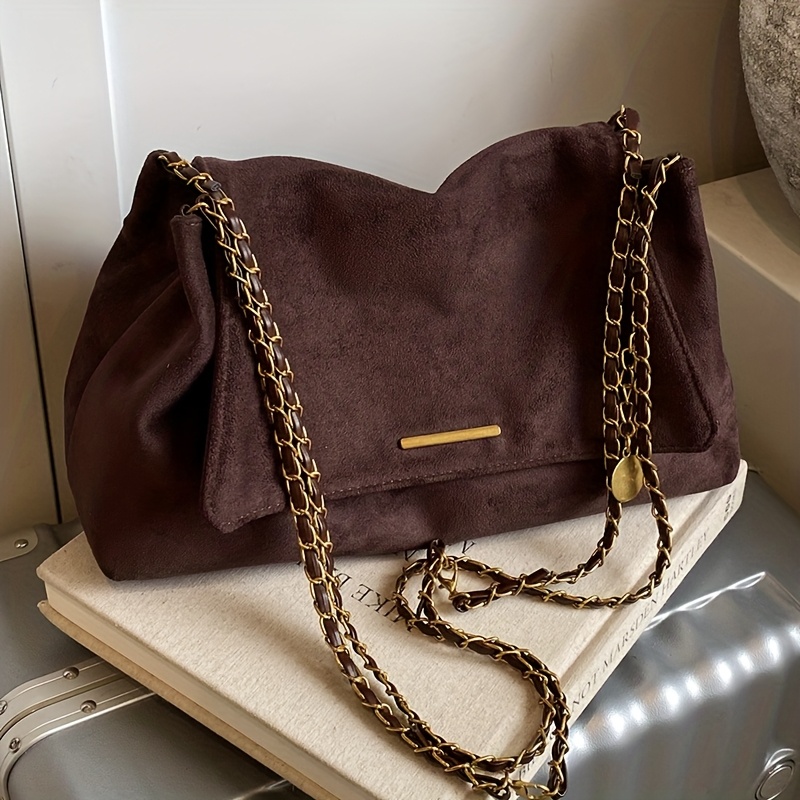 Women's Elegant Large Capacity Single-shoulder Crossbody Bag With Adjustable Strap & Ic Closure - Soft Face Fabric Handbag In,,,,, For Daily Use, Shopping, - Gift- Purse