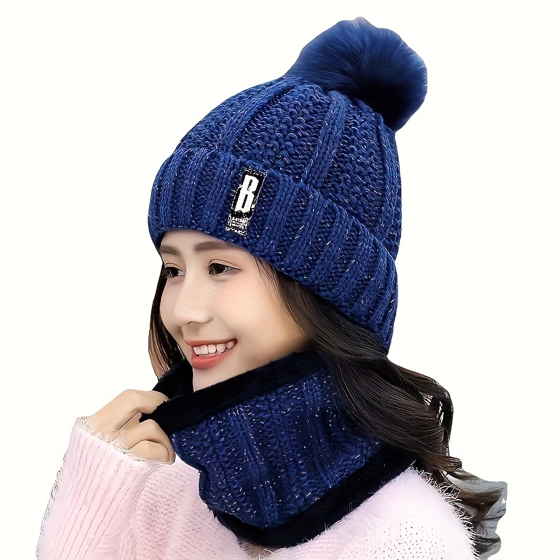 

And Set For Women - Fleece Lined Skullies, , , Polyester Hat Decorative Accessories - Cycling Cap