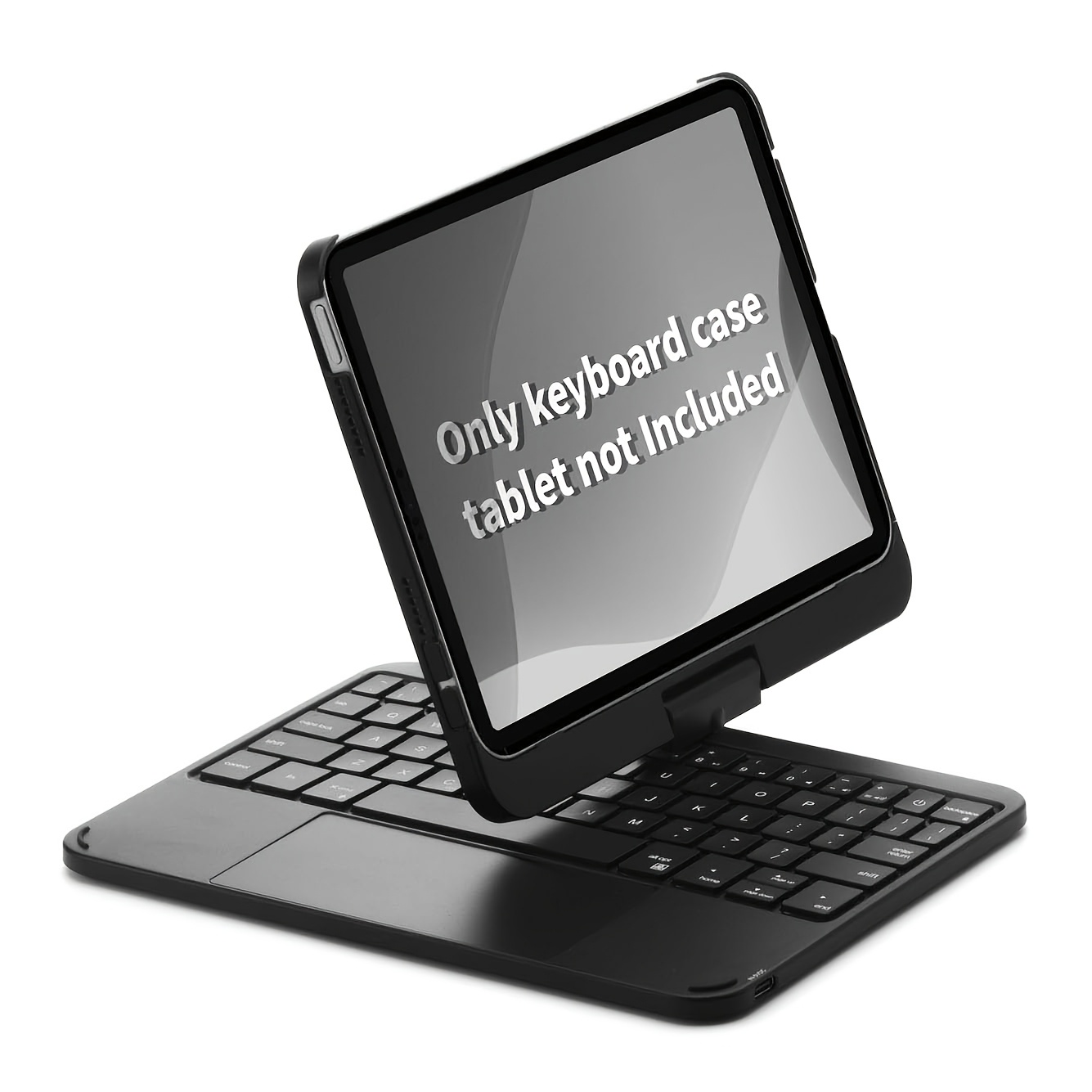 TEMU Étui Rotatif Premium Compatible avec iPad Mini 7 A17 Pro 2024 & iPad Mini 6 2021 8.3 Pouces, Fil Folio avec Trackpad de Intégré, 7 Couleurs de