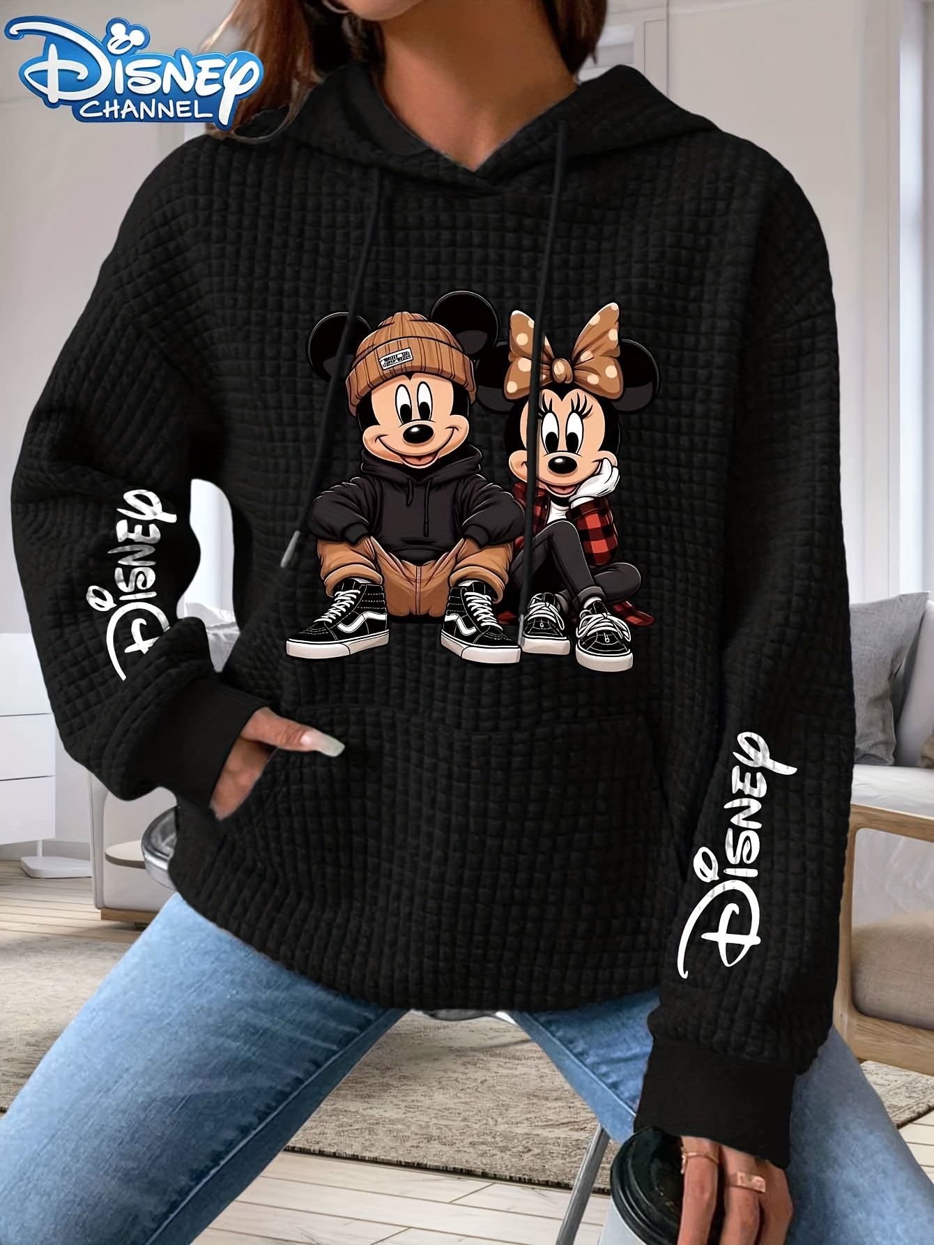 Dames Mickey & Minnie Mouse Officieel Gelicentieerde Hoodie