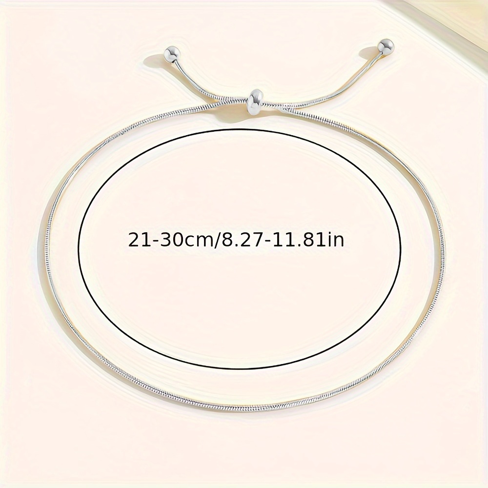 Adjustable Minimalist Anklet