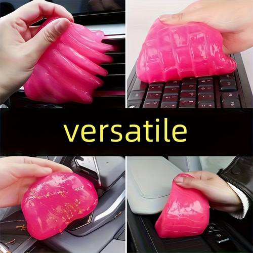 a magical dust removal and cleaning tool suitable for crevices and application kitchen office desk keyboard and car interior air conditioning vents cleaning tool portable multi purpose cleaning tool reusable