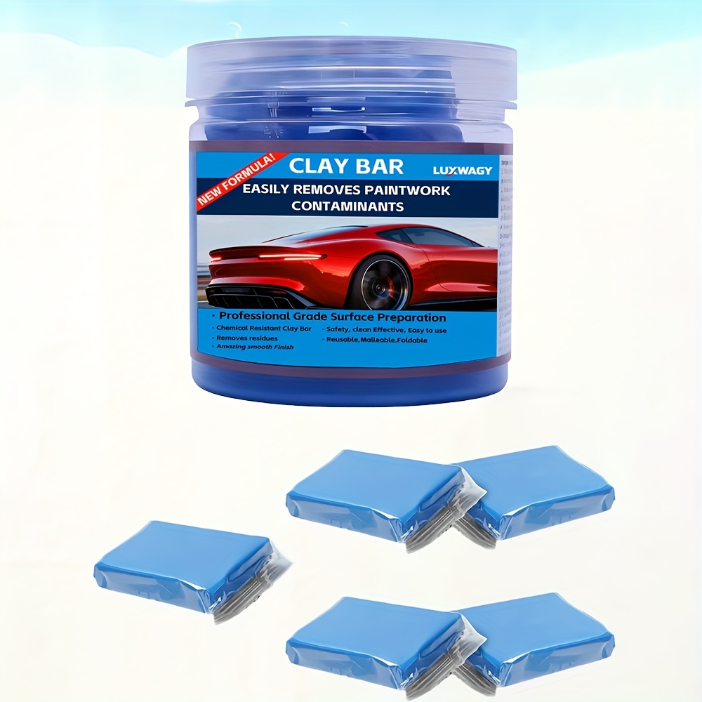 Image of 5pcs Bar, Keep Looking New This Holiday! - Powerful At Removing Tar, Bird And Overspray | Paint-protective, Scratch-free | Great Prep Tool For Halloween And Christmas Road Trips, Without Battery