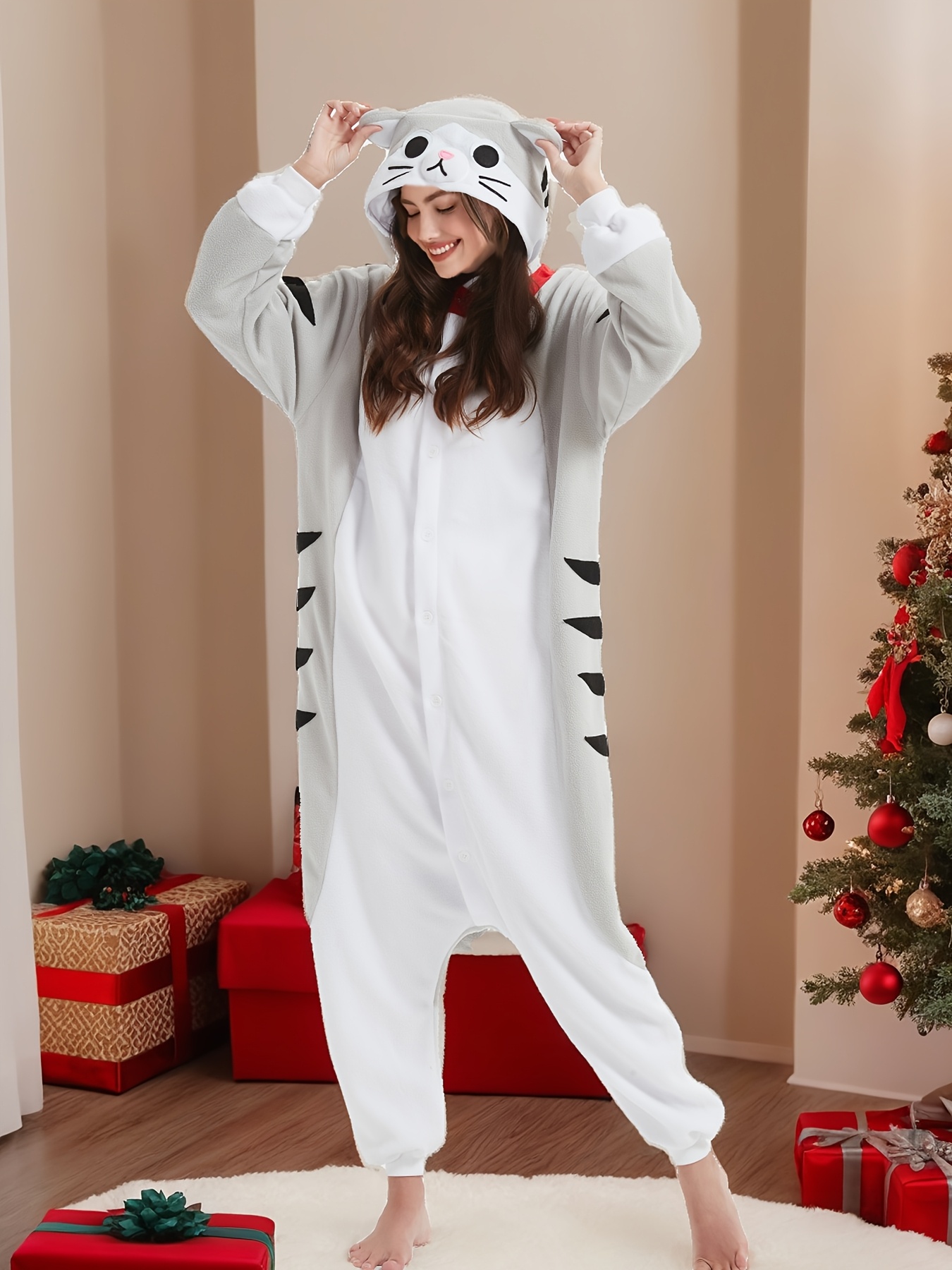 Black Mushroom Onesie Pajamas Adults Halloween Costume Temu