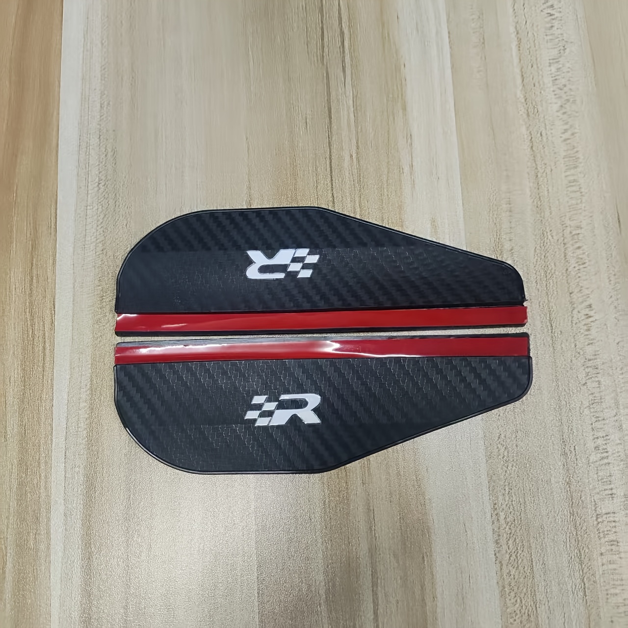 TEMU 2-pack Car Side Mirror Rain Visor Sun Visor Cover, Durable Pvc Material, , , Suitable For All Cars