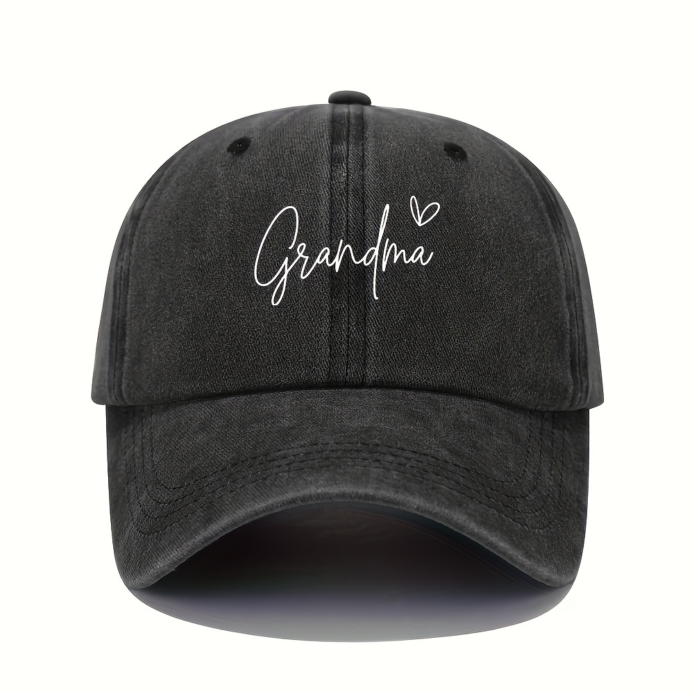 

Adjustable Grandma Baseball Cap Vintage Washed Lightweight Dad Hat For Women