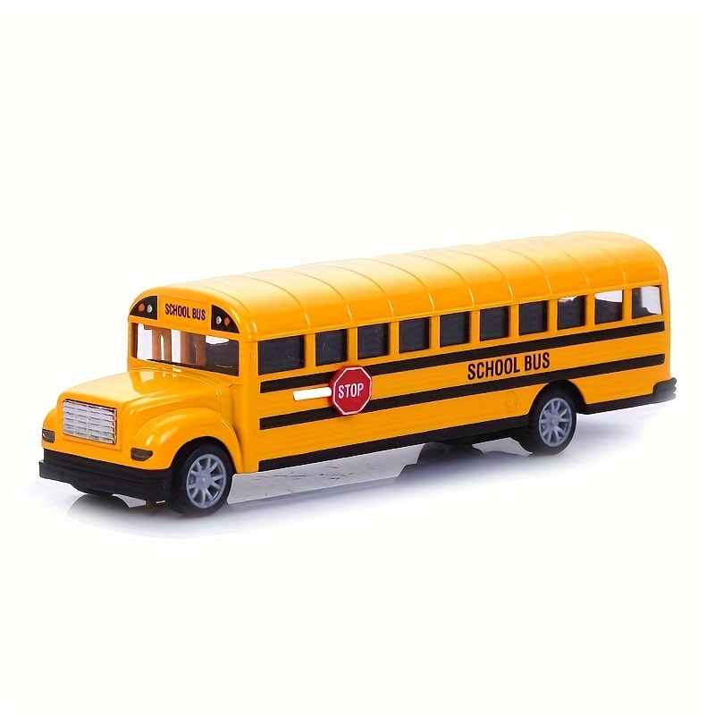 kids alloy school bus toy realistic metal model Temu