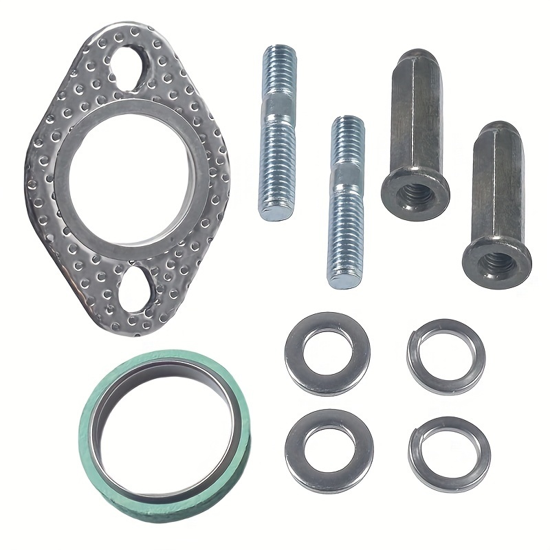 

Gy6 Exhaust Kit(nuts&gasket&exhaust ) Fit For Gmb139 Engine 50cc 70cc 90cc 110cc 125cc 150cc Scooters Go Karts 4 Wheeler Moped Fits Scooters With 50cc - 150cc Motors Etc