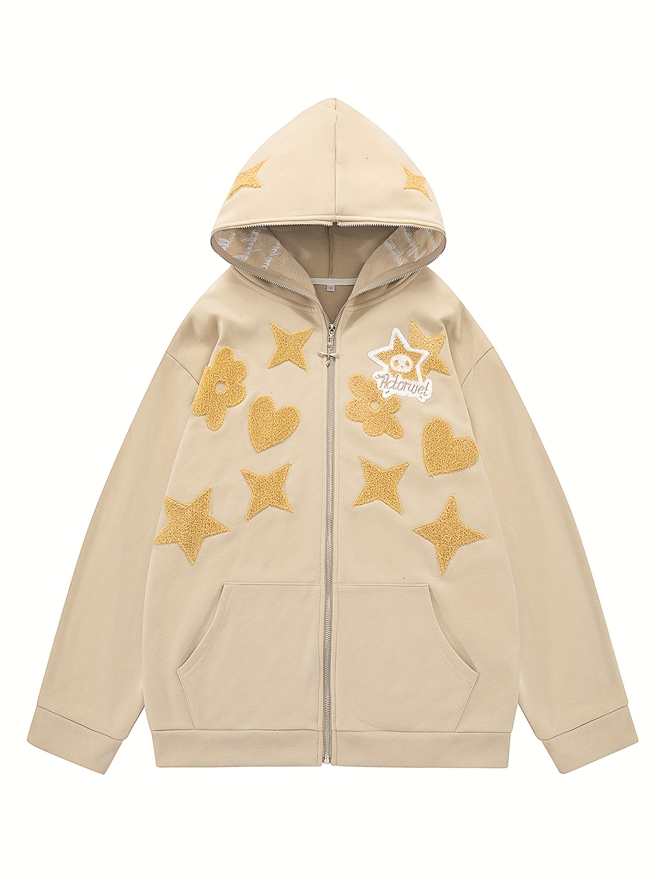 zip up hoodies y2k sold on Temu United States