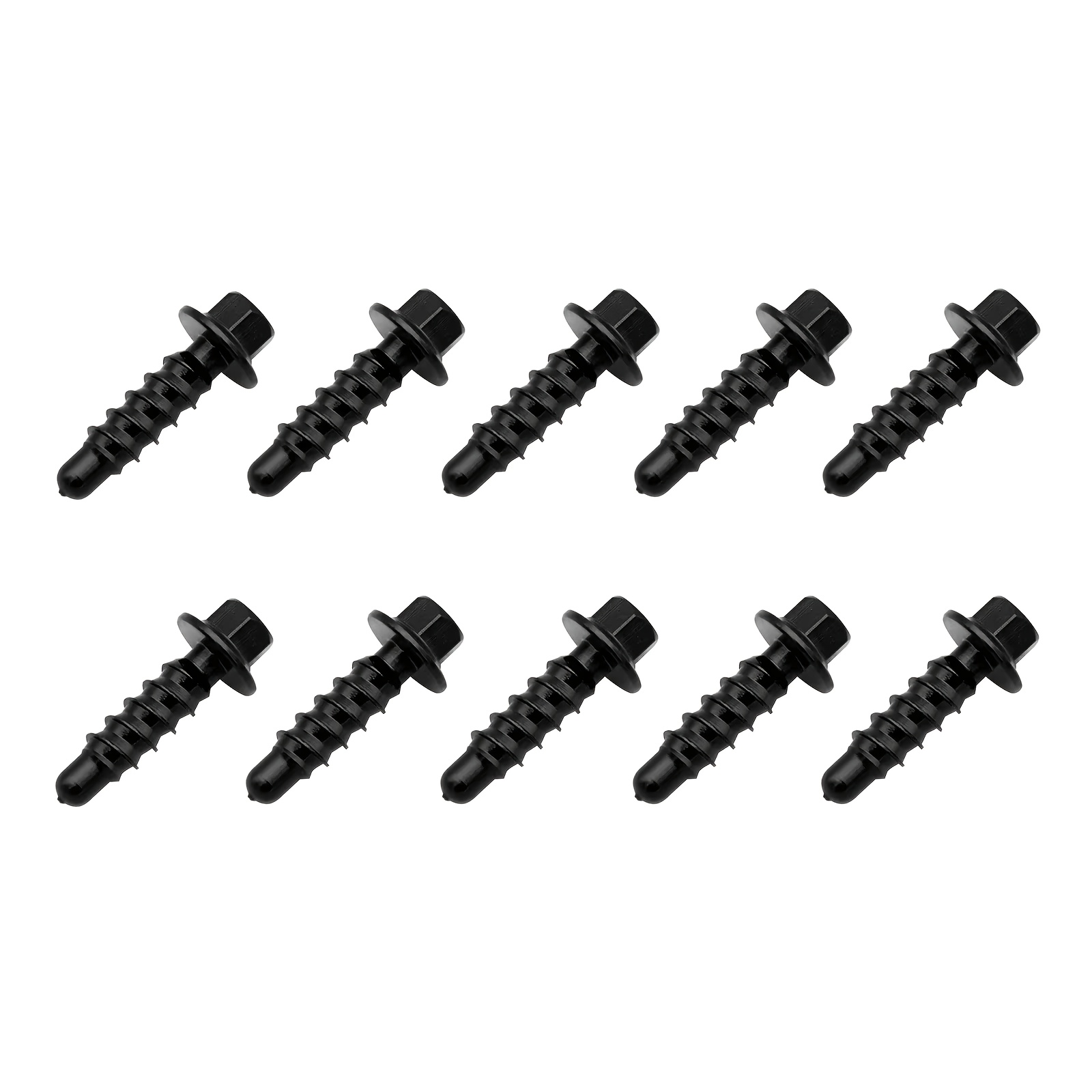 TEMU Set Of 10, Self Tapping Set For Off-road Motorcycles, Suitable For Parts Modification, Applicable Models In The Product Details