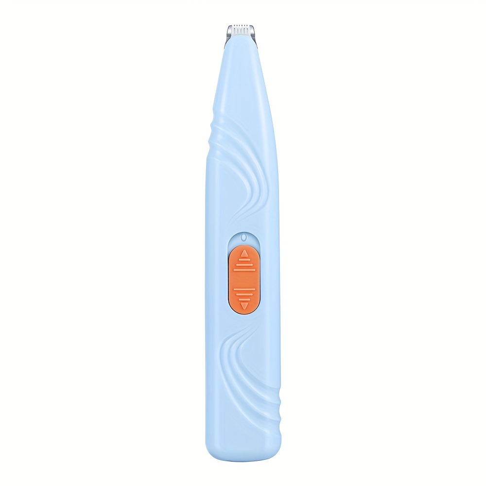 Image of 1pc Electric Pet Hair Trimmer With Wide Blade - Perfect For Cats And Dogs - Ideal For Foot, Anus, And Eye Hair - Battery Not Included