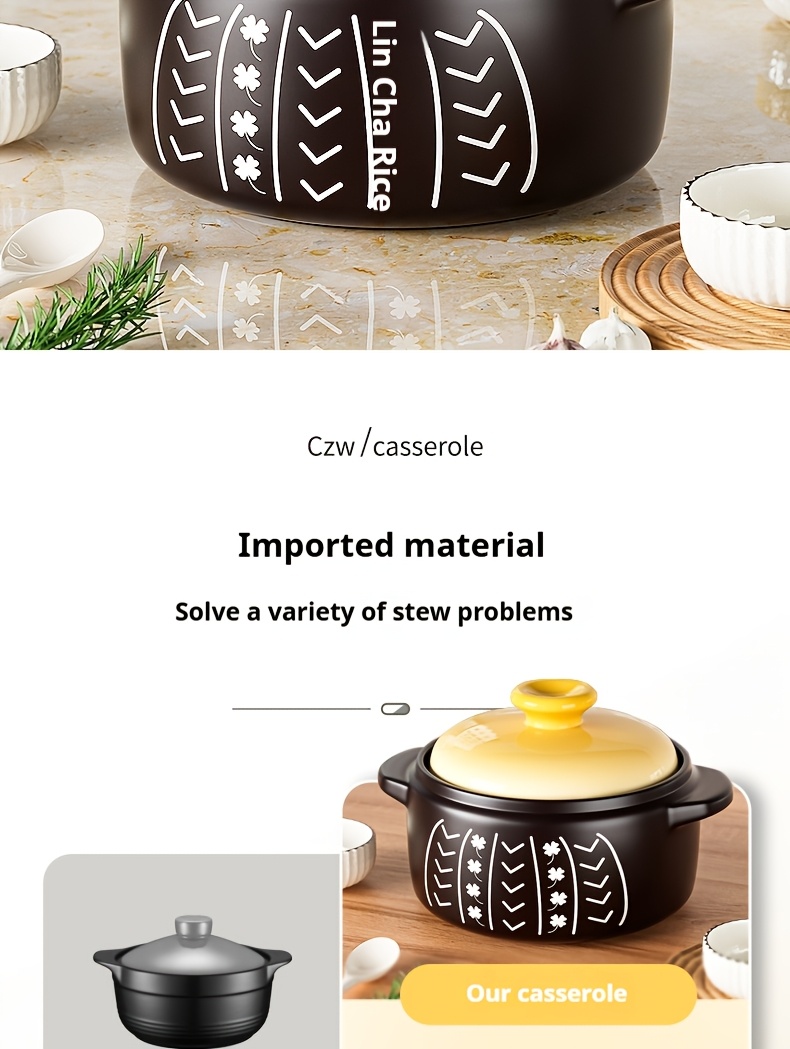 ceramic pumpkin shaped large saucepan dishwasher safe suitable for soups fondue noodles pasta   kitchen utensils kitchen gadgets kitchen accessories household kitchenware details 5