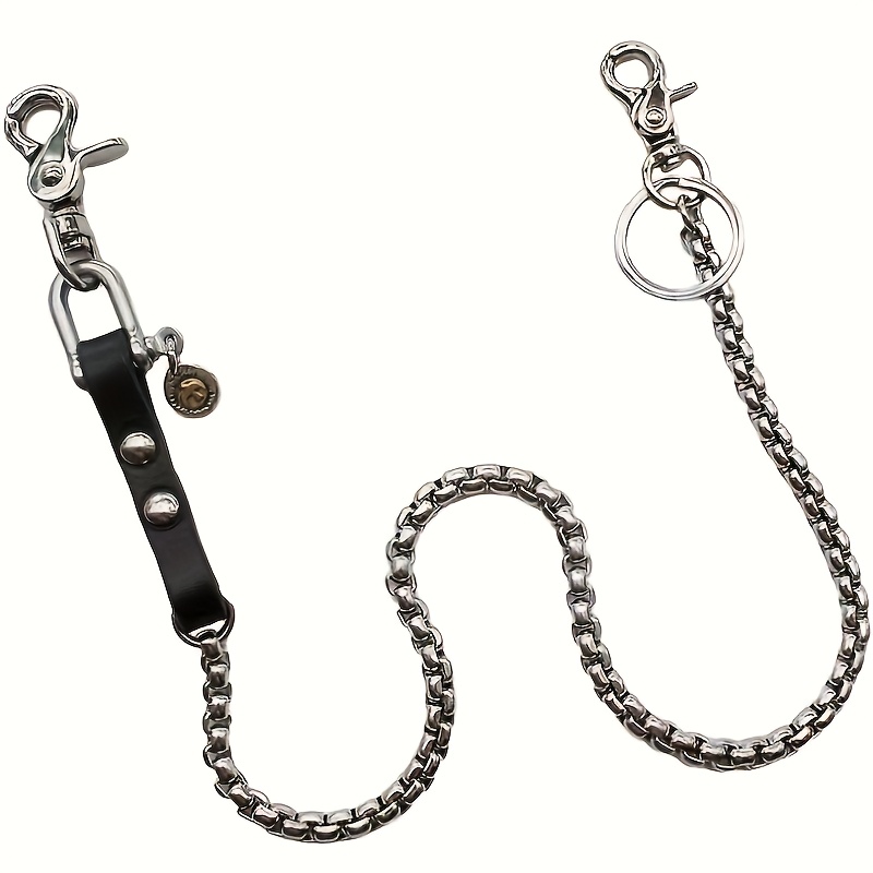 A Japanese-style Punk Motorcycle-themed Men's Trouser Chain L76