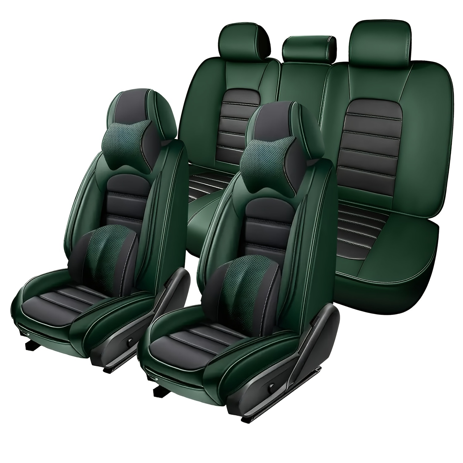 Renault Captur Fundas Para Asientos De II 2019-2024 Negro/Rojo