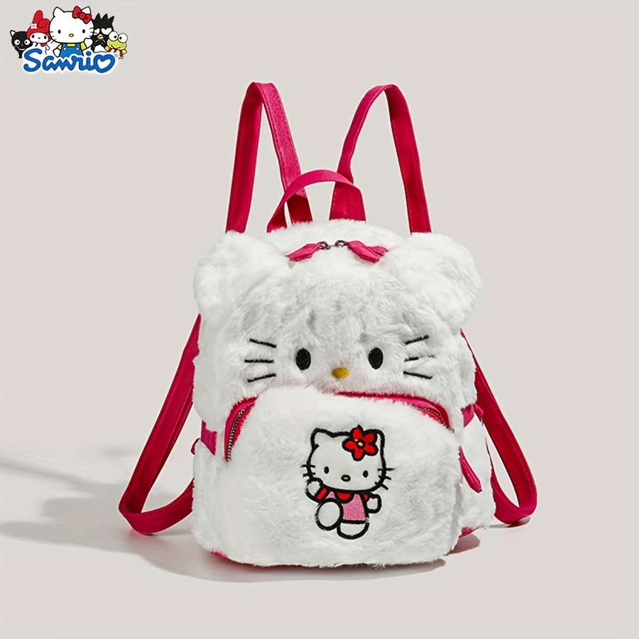 for cute plush backpack, mini cartoon double strap shoulder  display picture 1