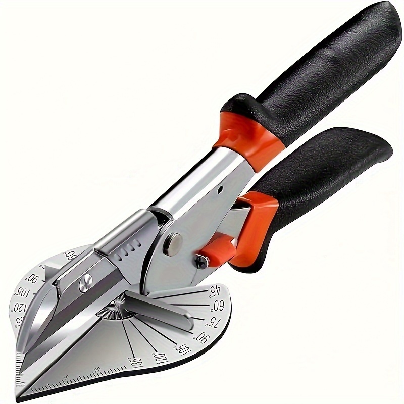 Professional Multifunctional Pliers - Adjustable Angle U-shaped Wiring , Heavy-duty Steel Construction, Ergonomic Handle & Non-slip Grip - For Woodworking