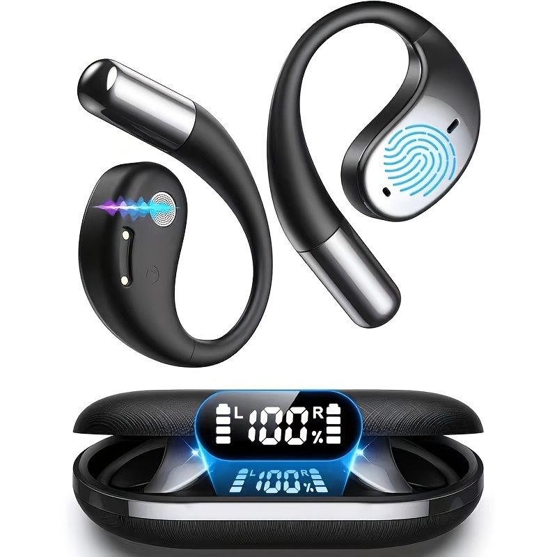 TEMU Ai Language Translator Earbuds, 156 Languages & Accents Real-time 3-in-1 Translation Earbuds, Wireless Headphones Fit Ios & Android, Translation
