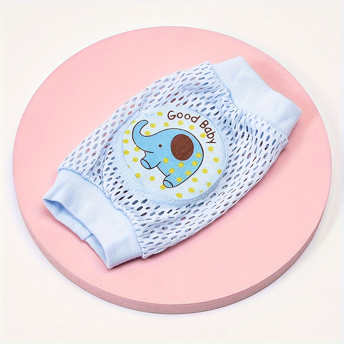 1 Pair Baby Knee Pads Children's Learning to Walk Anti-Fall Crawl Protective Gear Children's Knee Learning to Crawl Protective Cover Pad Thin Style for Summer