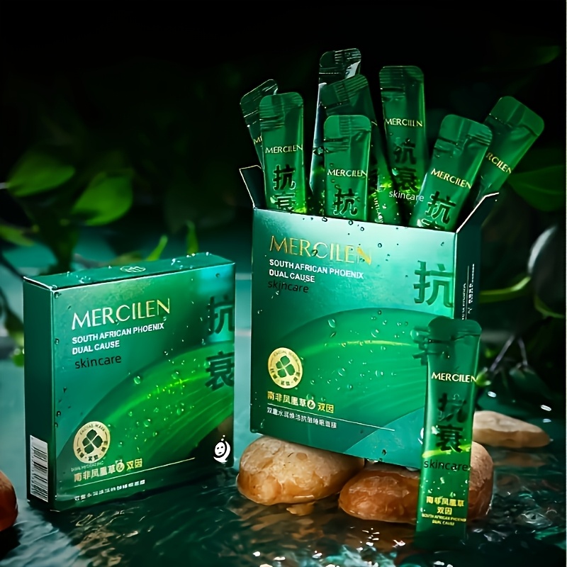 20pcs Collagen Double Sleep Mask, Pcscontaining Citric Acid, Centella Asiatica, Hyaluronic Acid And Sea Fennel, Moisturizing And Firming, Christmas Thanksgiving Gifts