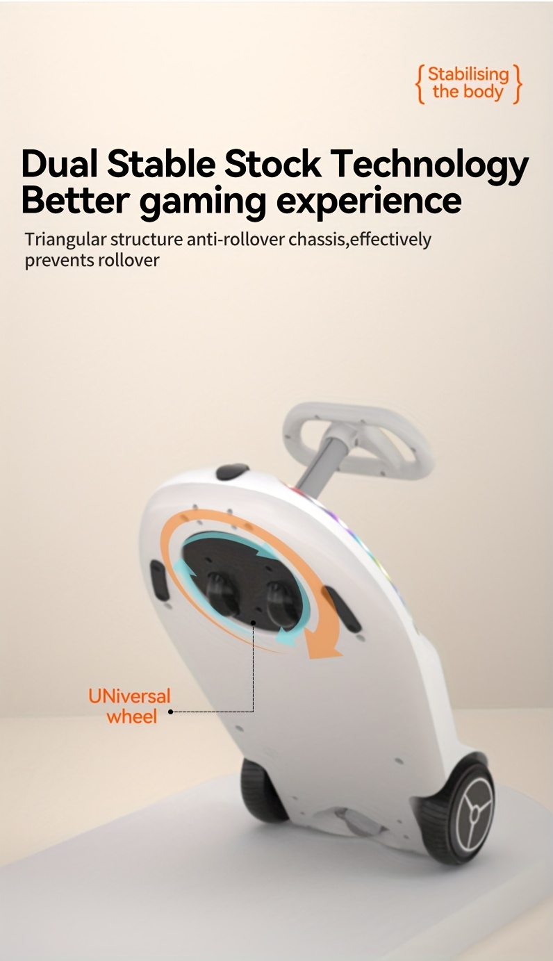 24V 2A High-Speed Motor with 180W Power, 8 Mph Speed with Sturdy 6.5 Inch Road Tires, Charge Time Of 1-2 Hours, Ideal for Children Up to 132.28LB.