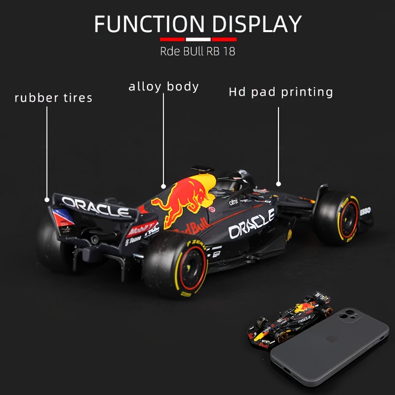  1 43 2022 racing rb18 1 and 11 alloy vehicle diecast cars model toy collection gift details 0