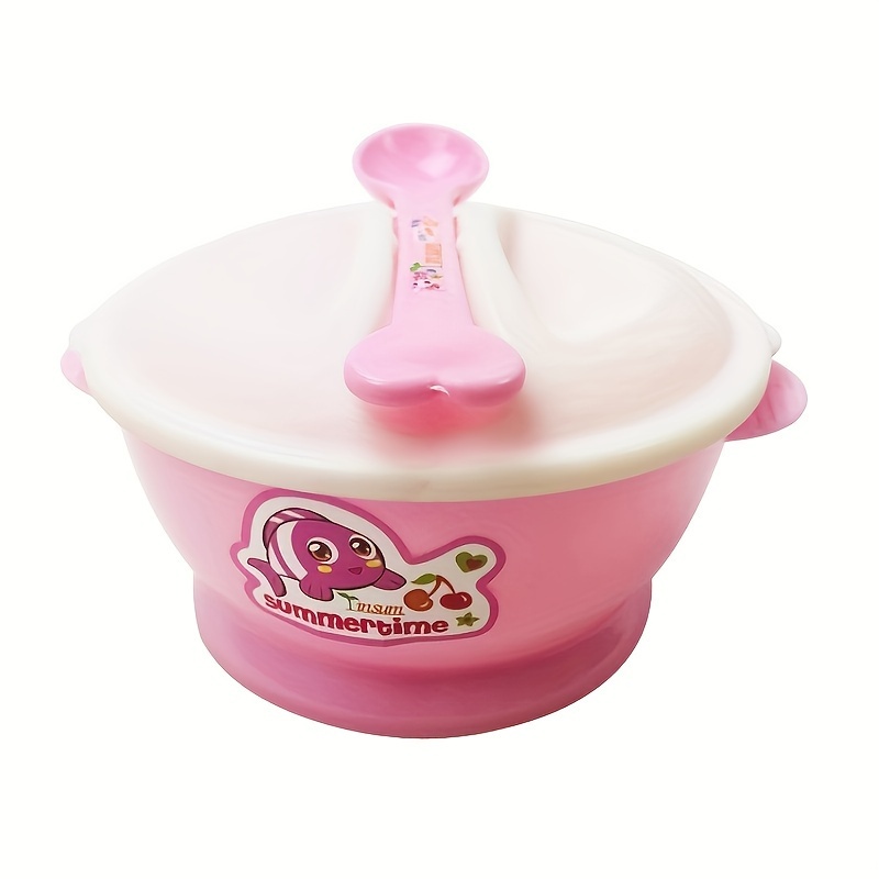 Plastic Bowl And Spoon Set