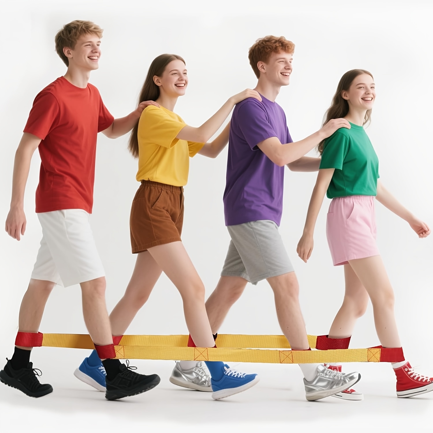 TEMU Building Games Suitable For Adults - Competitive & Cooperative Group Challenges With Relay Races, Obstacle Courses, Exercises | Activities For