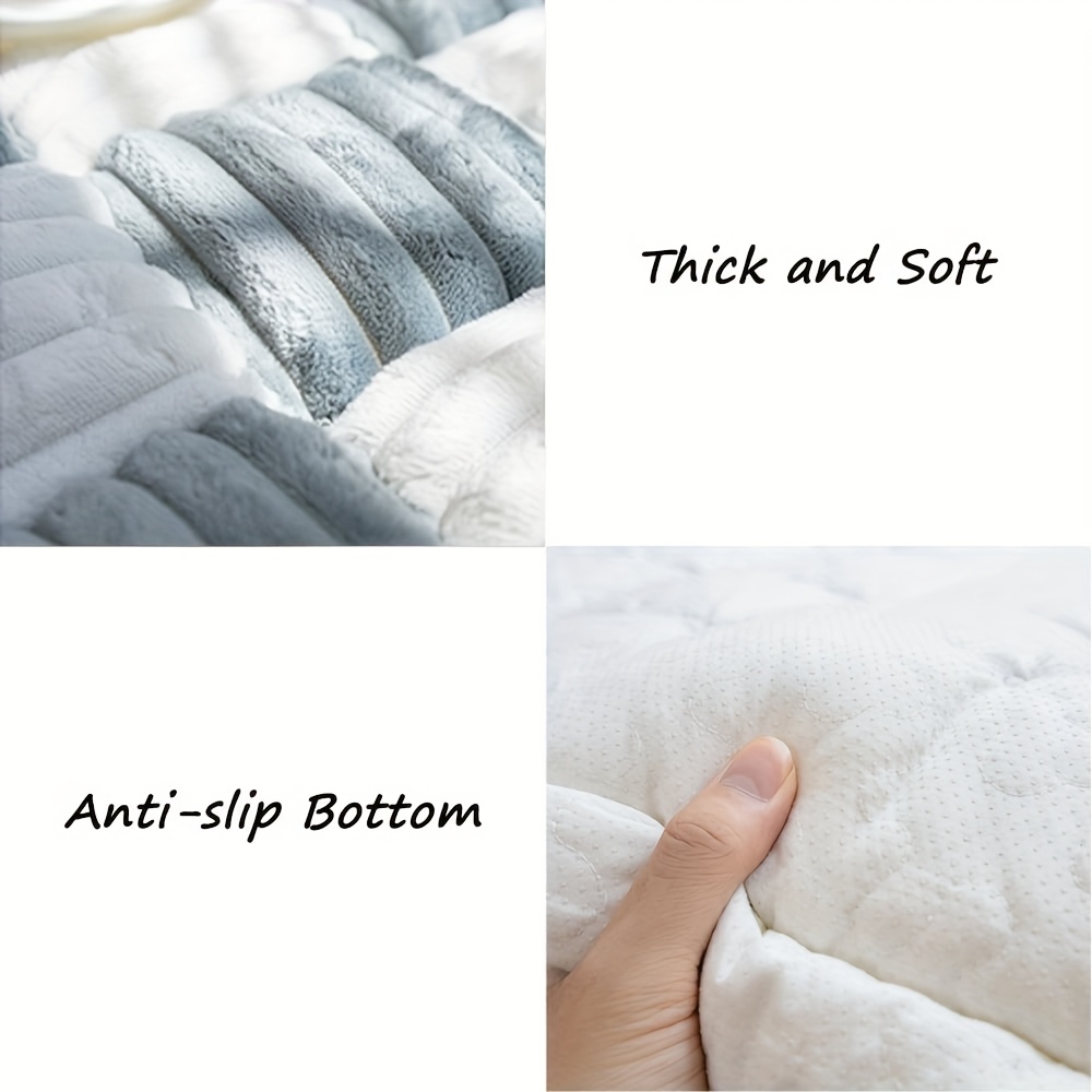 backseat pet bed mat   dog bed for car back seat pet couch cover for sofa multi purpose plush thick pet cushion floor pad non slip travel dog bed couch covers for dogs washable Product details 6