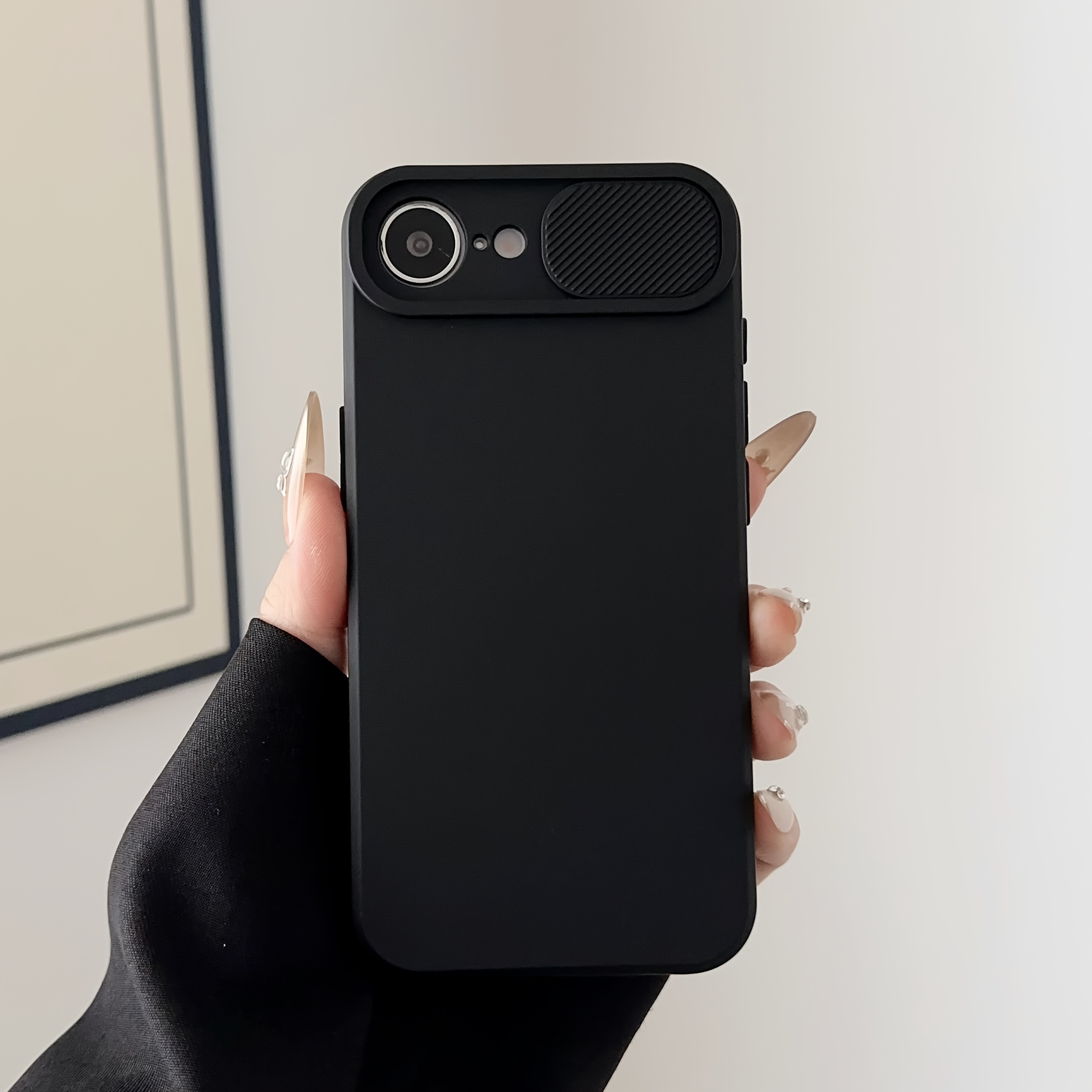 TEMU Coque de téléphone - Convient pour Apple 16E, couverture coulissante, protection d'objectif et fenêtre de poussée. Convient pour Iphone 16E,
