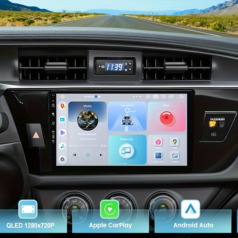 Toyota Corolla 2009-2013 Wireless CarPlay & Android Auto Stereo Receiver With 9 Touchscreen