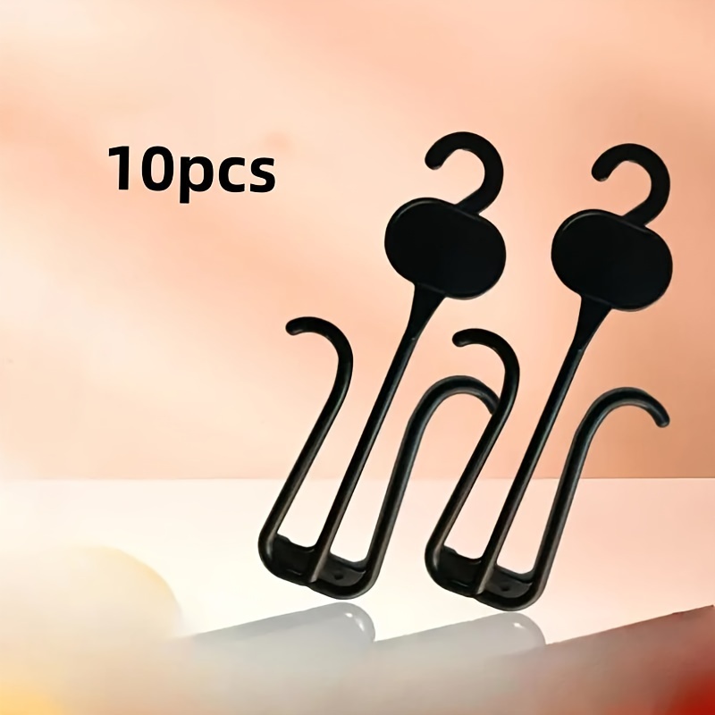 

10 Pcs Plastic Hangers: -saving, , Uv & - For Shoes & Slippers