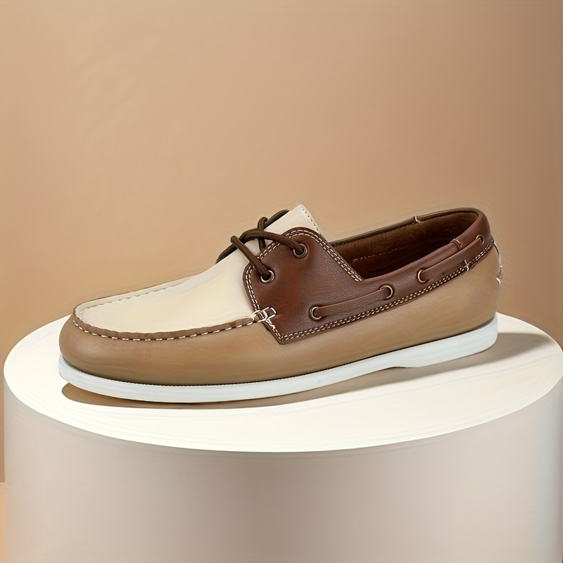 2025 New Gift Men's Ankle Strap Boat Shoes Loafers Business Casual Multi-Scene
