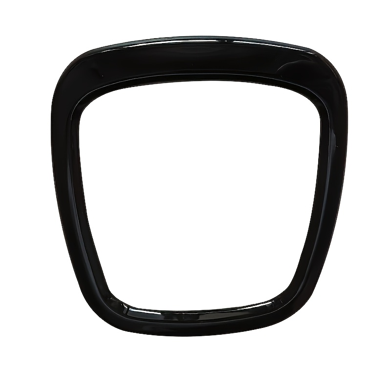 TEMU For A3 8p S3 A4 B6 B7 B8 A5 A6 C6 Q7 Q5 Car Additions 1pc Chrome Alloy Car Steering Wheel Frame Trim Cover Replacement