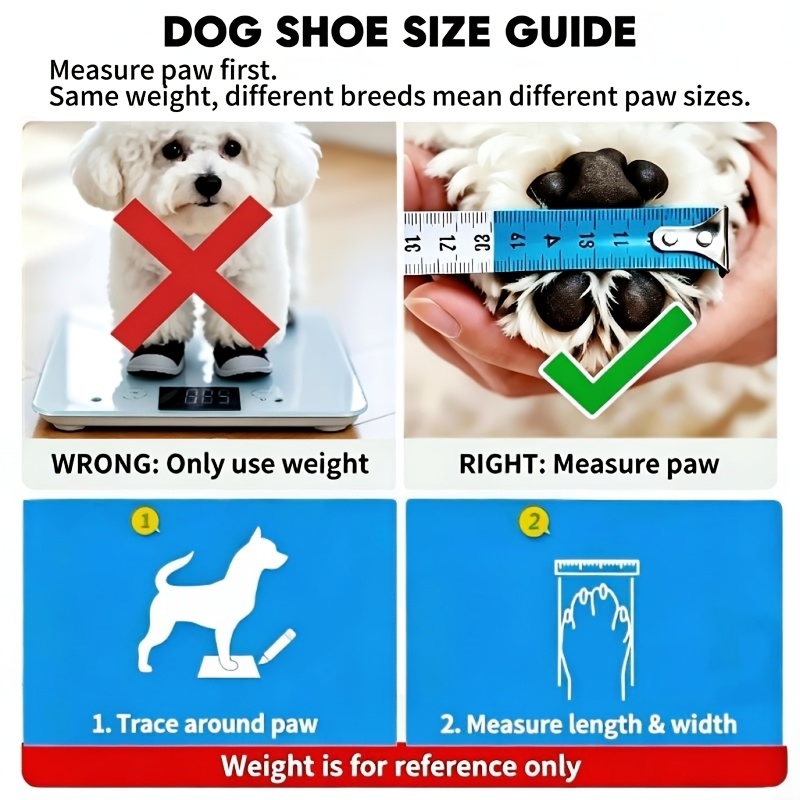 Four-Pack Dog Shoes for Outdoor Walking, Breathable Mesh