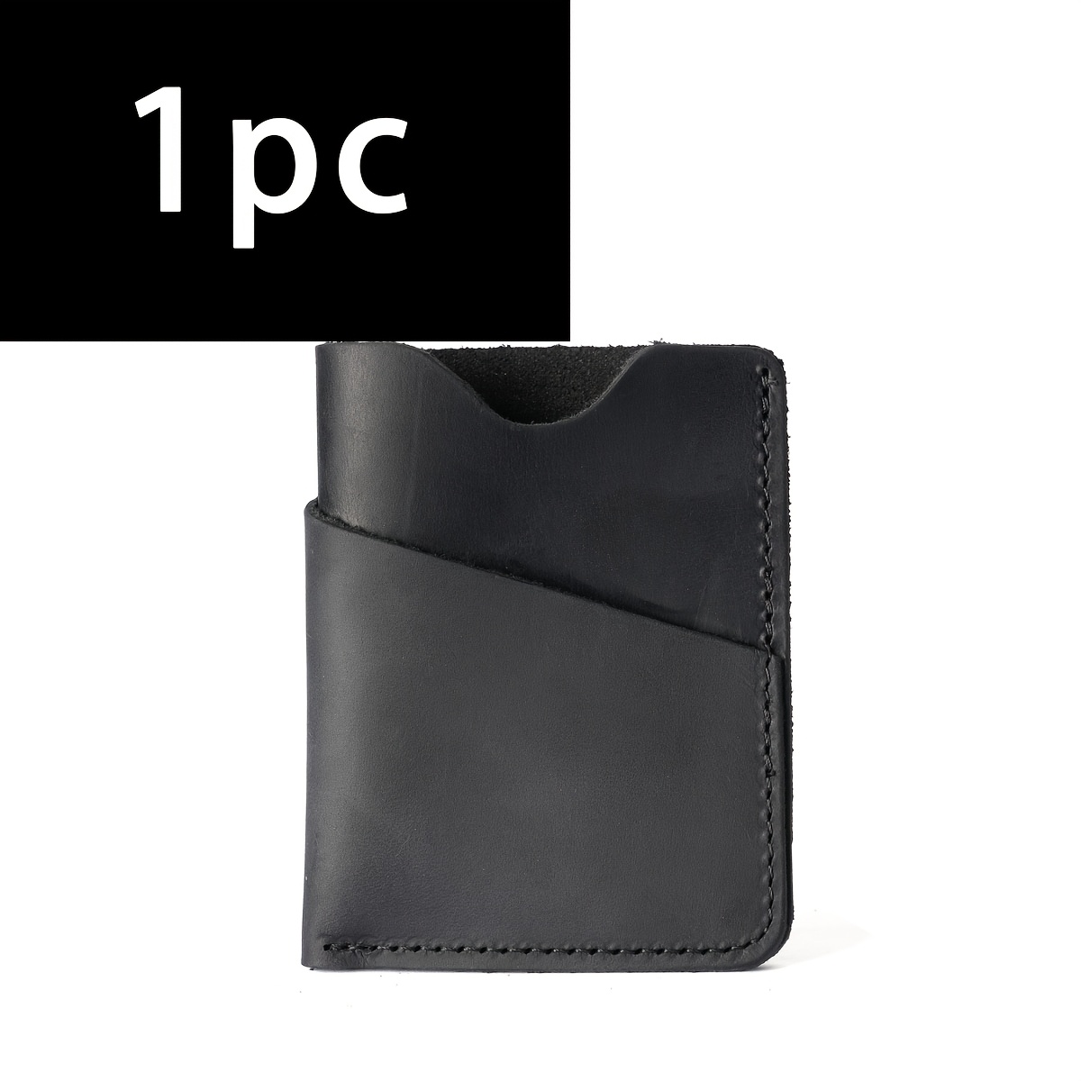 TEMU Personalized Custom Cardholder Wallet | Engraved Text Minimalist Style Wallet For Men And Women | Handmade Christmas Gift