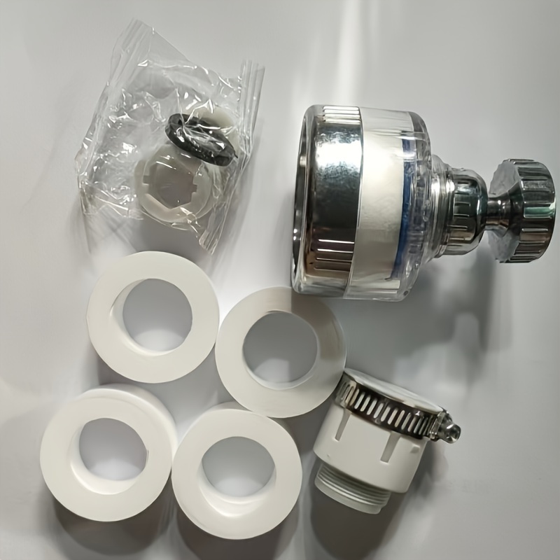 Filtre à Eau De Robinet - 6 Couches De Filtration, Rotation 360°, 40 Cartouches Incluses | Pour Cuisine, Salle De Bain