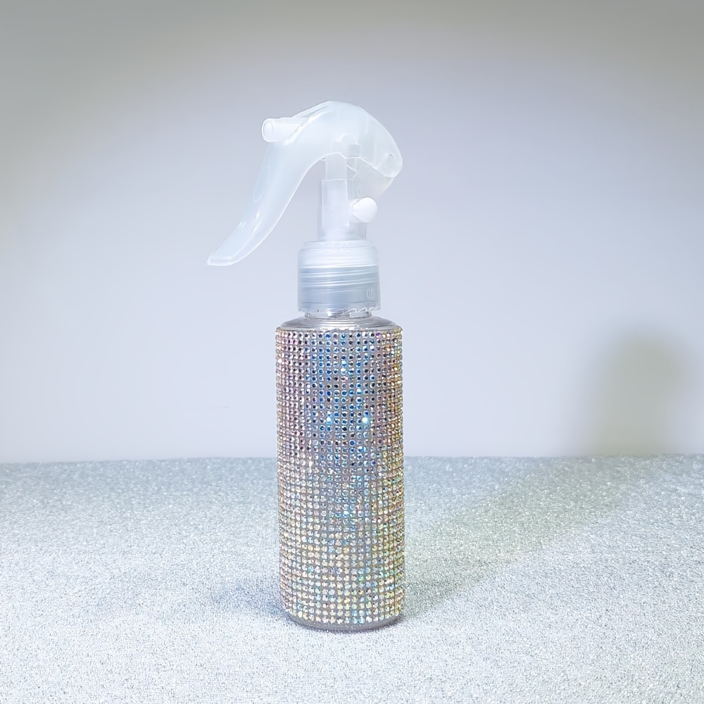 TEMU 100ml/ 3.38oz Fashion Embellishments Portable Spray Bottle, Handheld Pressurized Spray Bottle Multi-functional Liquid Dispensing Bottle Spray