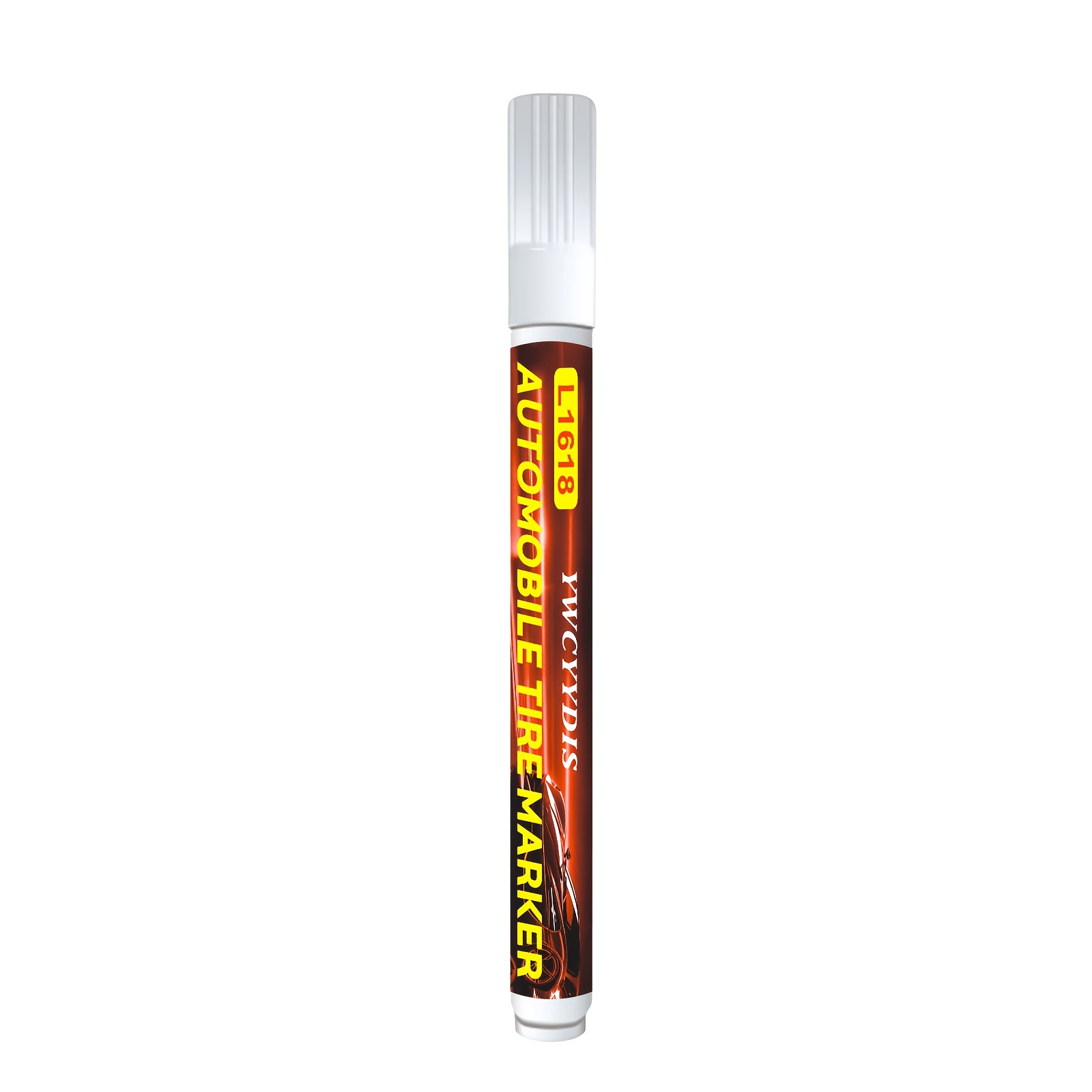 TEMU Marcador impermeable para neumáticos - Marcador de secado rápido a base de aceite con tinta resistente al traspaso para marcar neumáticos de
