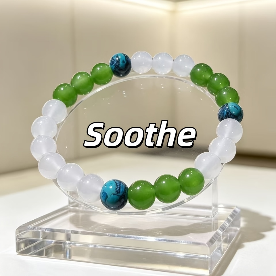 Fresh Crystal Bracelet with Light Color Palette, Spring
