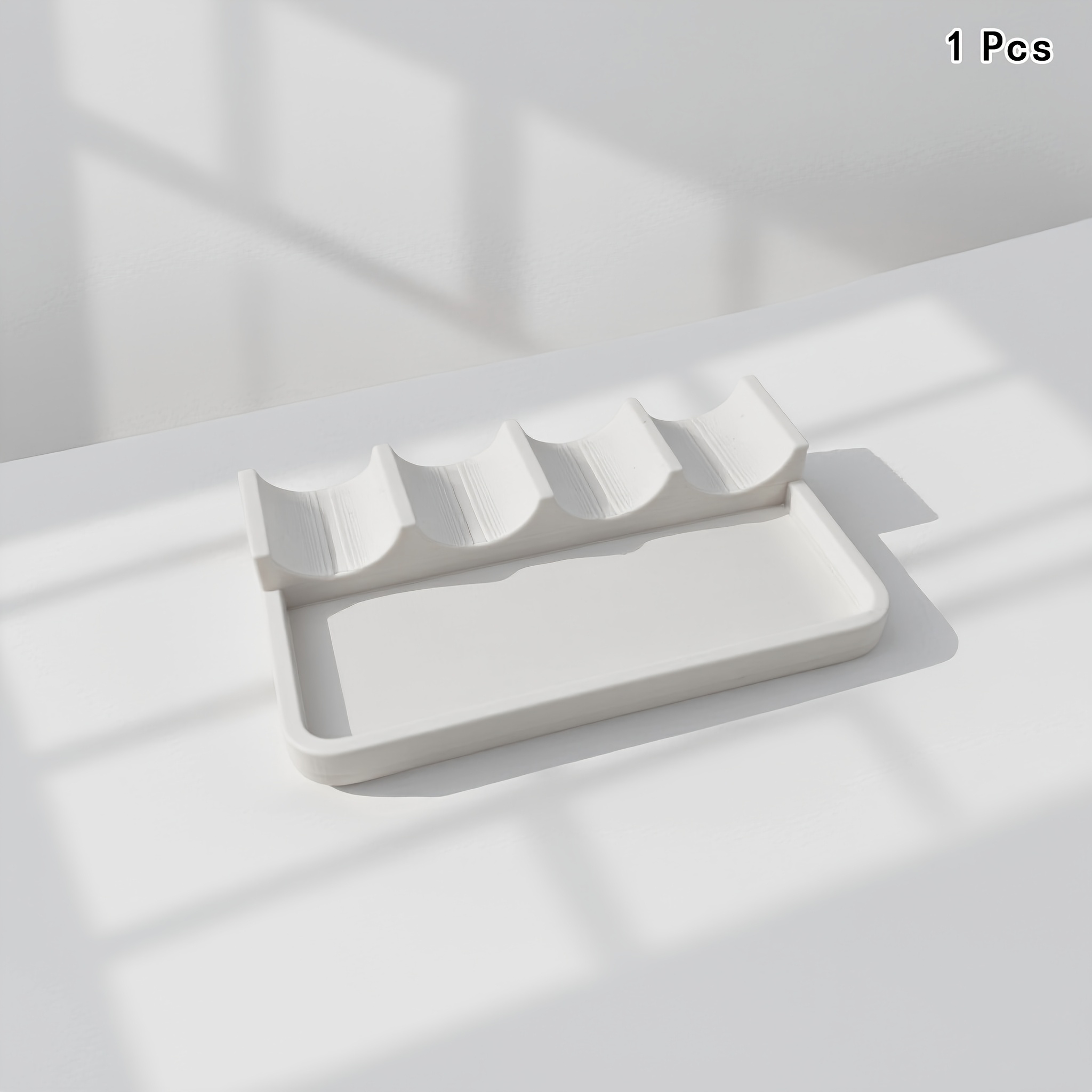 TEMU 1/3pcs, Nouveau Pinceau à Ongles Portable avec Support, à Plateau Complet , Facile à Nettoyer, Empêche les Taches sur , Facile à Transporter, de