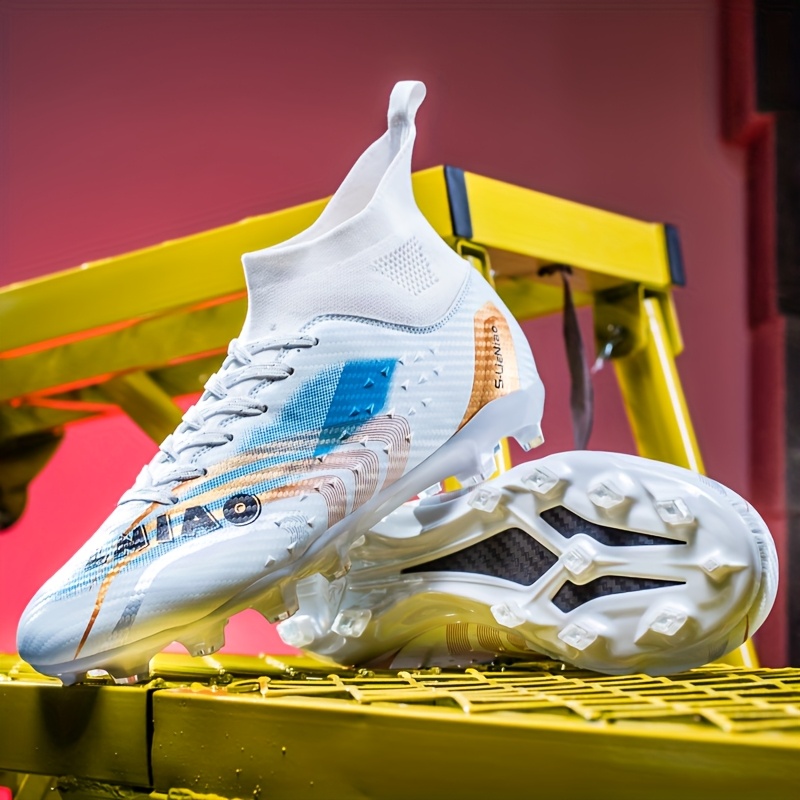 High Top Top Football Cleats Pair Unisex High-top Football Cleats