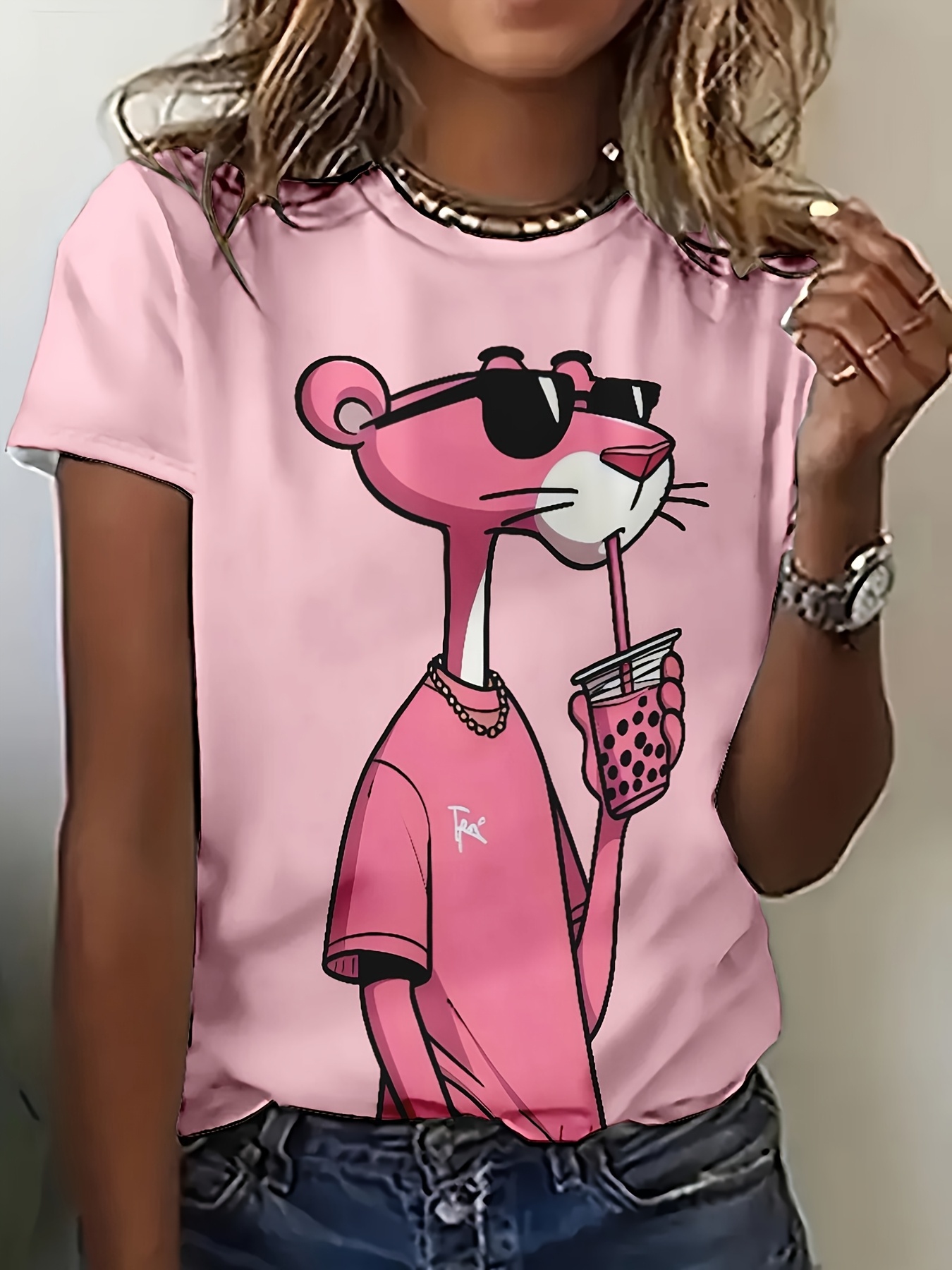 panther shirt sold on Temu United States