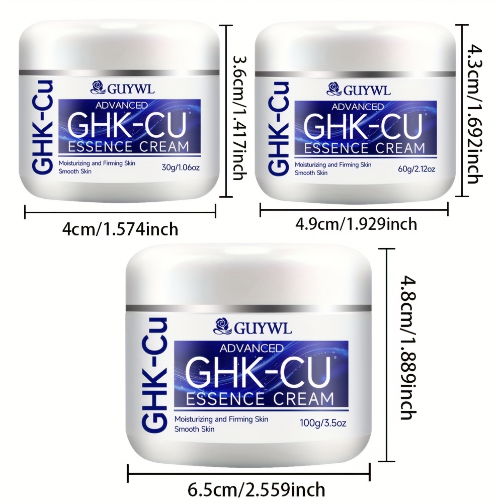 ghk-cu creams GHK-Cu Copper Peptide Face Cream - Anti-Wrinkle, Anti-Aging Repair &  Firming