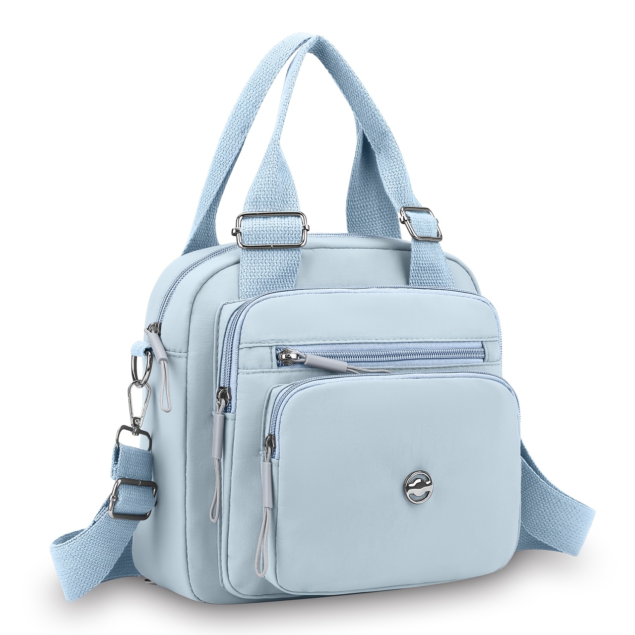 TEMU Women' Shoulder Bag, Small Handbag, Convertible Backpack, Adjustable Strap, Multifunctional Use, Handheld Design, Easy Design Mom Bag, Suitable